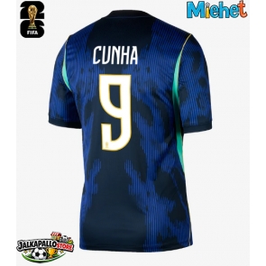 Brasilia Matheus Cunha #9 Vieraspaita MM-kisat 2026 Lyhythihainen